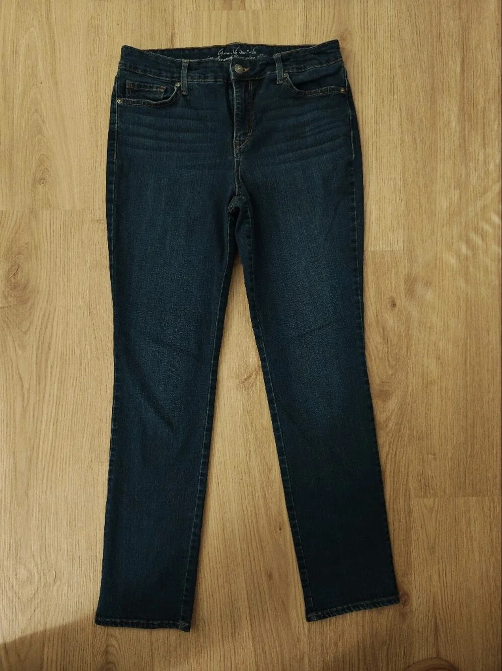 Gloria Vanderbilt Dark Indigo Slimming Jeans Size 8